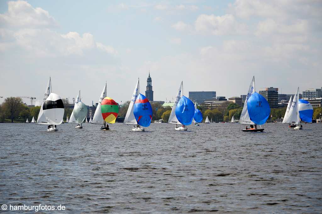 id519341 Hamburg rund um die Alster