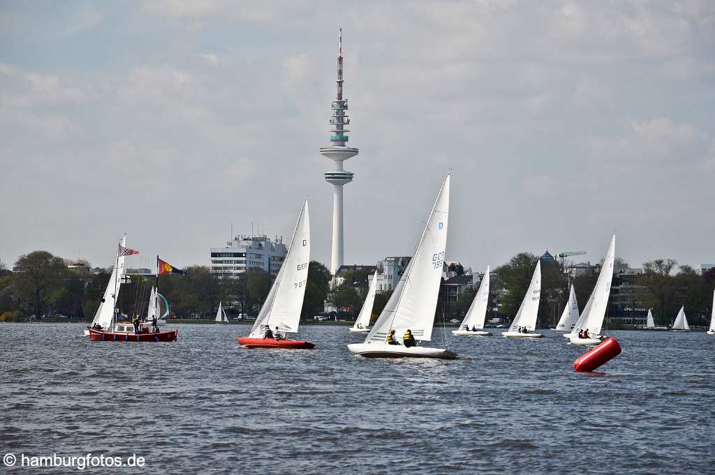 id519355 Hamburg rund um die Alster