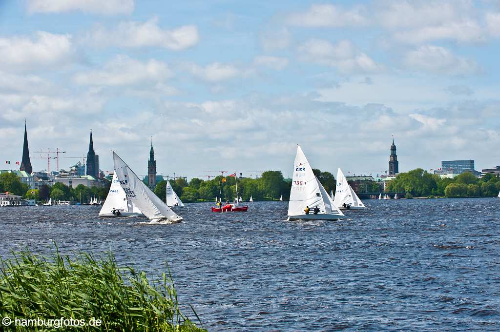 id519406 Hamburg rund um die Alster