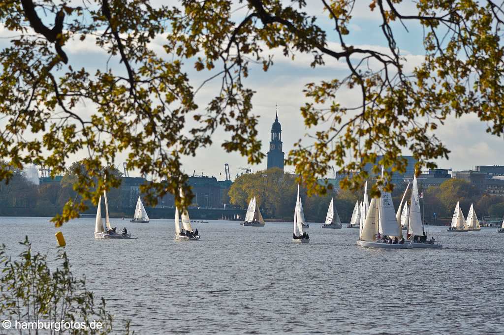 id520641 Hamburg rund um die Alster