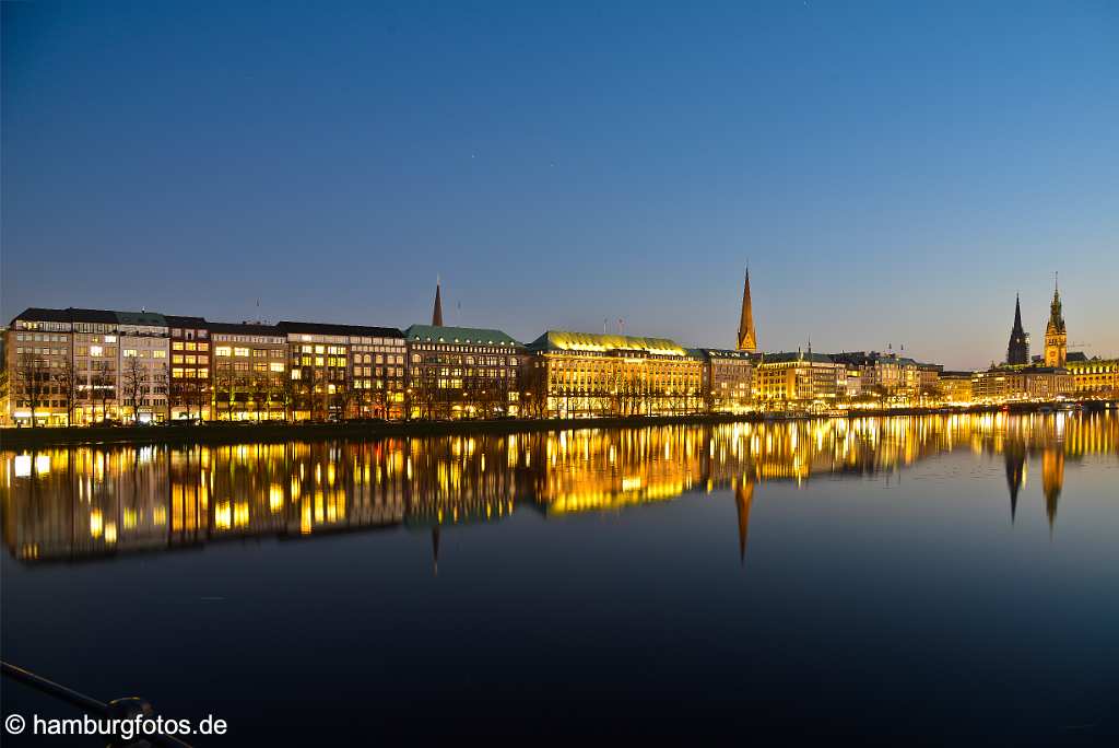 id520939 Hamburg rund um die Alster