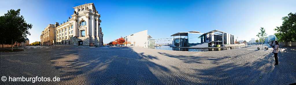 berlin_panorama_BP09 Berlin Panoramabild, Reichstag, Regierungsviertel