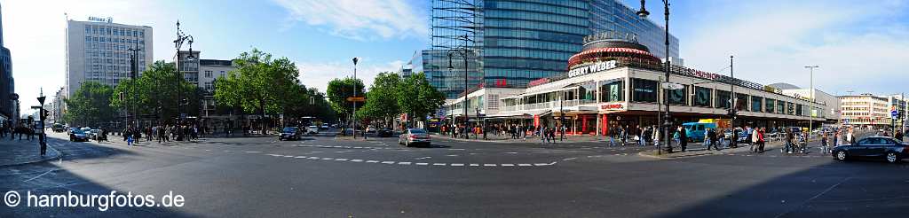 berlin_panorama_BP11 Berlin Panoramabild, Kurfürstendamm, Cafe Kranzler