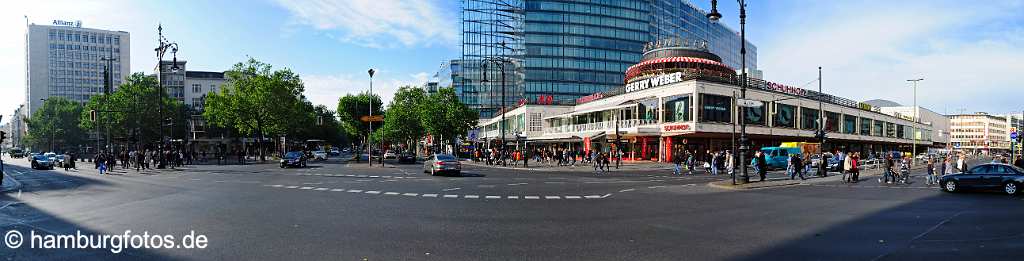 berlin_panorama_BP11 Berlin Panoramabild, Kurfürstendamm, Cafe Kranzler