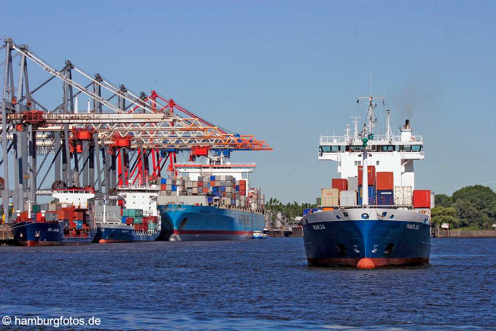 id106932 Hamburger Hafen, Containerterminal Eurogate