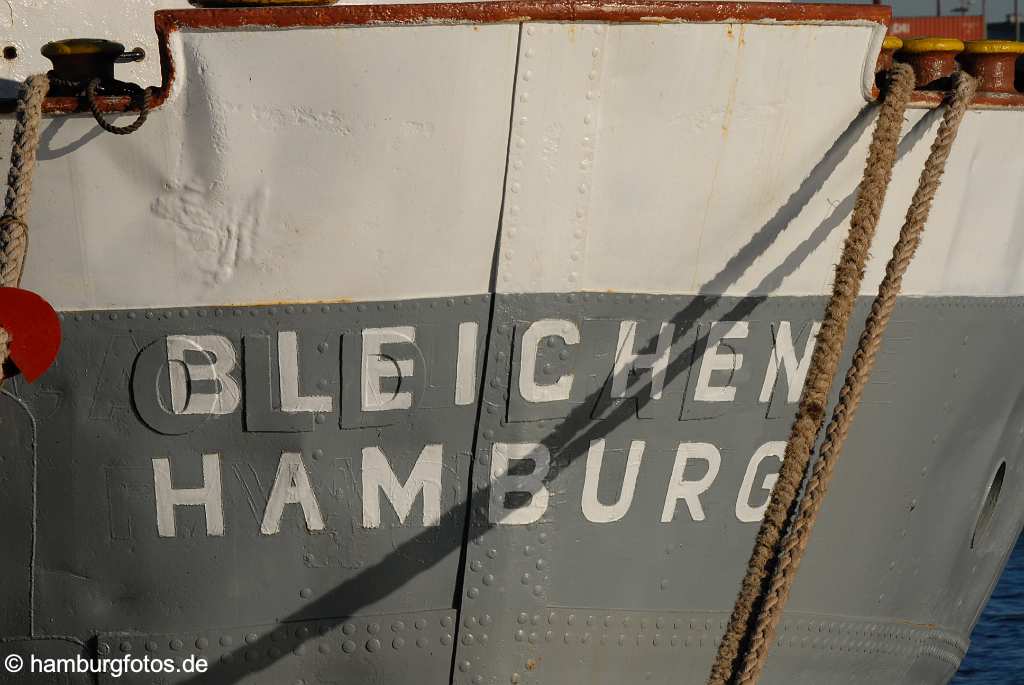 id113200 Schiffsheck der "BLEICHEN HAMBURG"