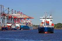 id106932 Hamburger Hafen, Containerterminal Eurogate