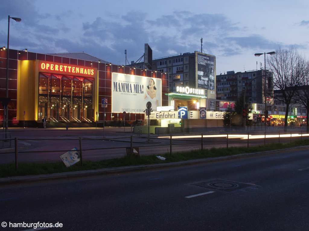 id104979 Reeperbahn | alter Spielbudenplatz vor 01/2006 bei Nacht