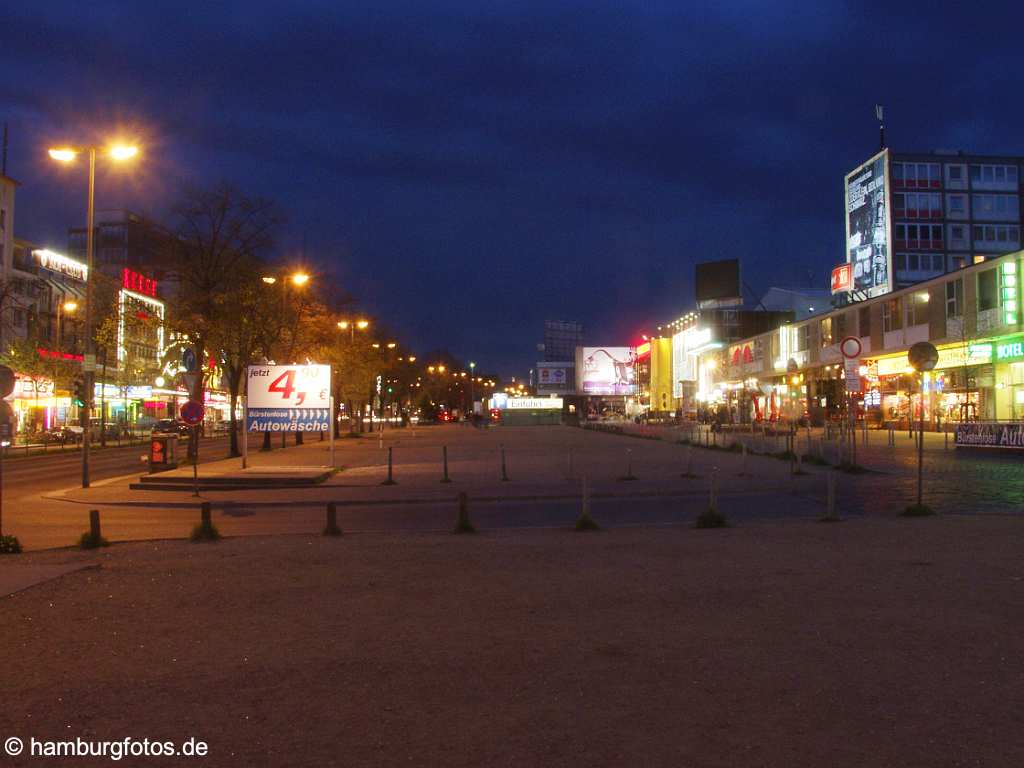 id104995 Reeperbahn | alter Spielbudenplatz vor 01/2006 bei Nacht