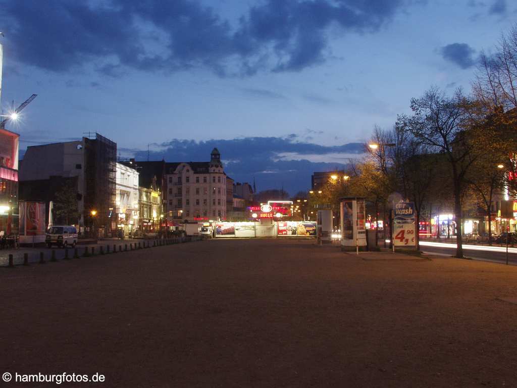 id104996 Reeperbahn | alter Spielbudenplatz vor 01/2006 bei Nacht