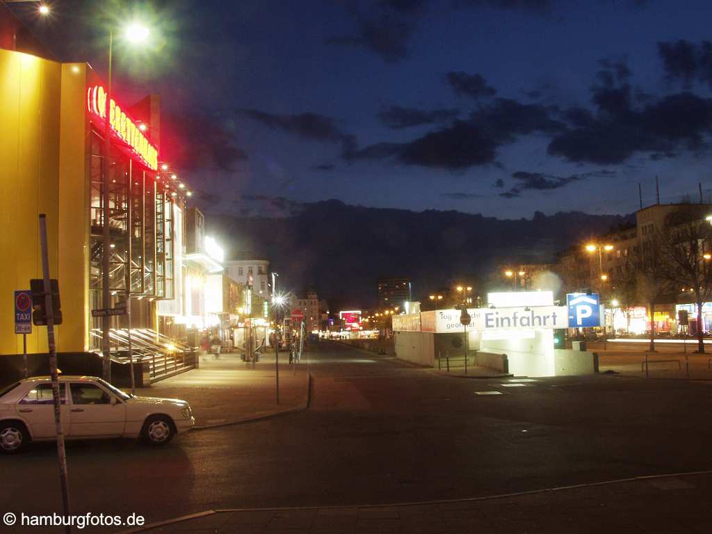 id105003 Reeperbahn | alter Spielbudenplatz vor 01/2006 bei Nacht