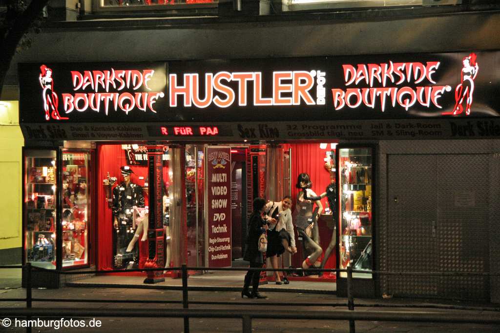 id113129 Hamburg St. Pauli, Reeperbahn, Sexshop Hustler