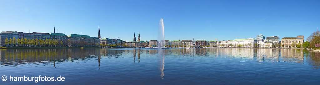 binnenalster2014_PAN Panorama Binnenalster mit Alster-Fontaine