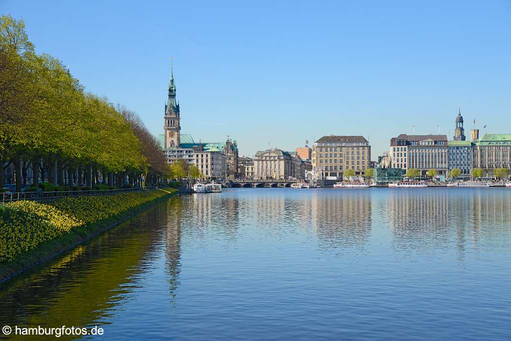 id521413 Ballindamm, Binnenalster bis Rathaus