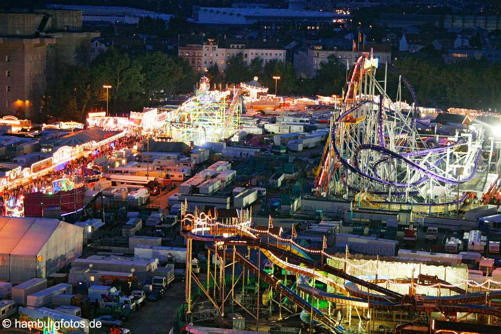 id104678 Hamburg | Hamburger DOM, Heiligengeistfeld, Jahrmarkt, Volksfest, Rummelplatz