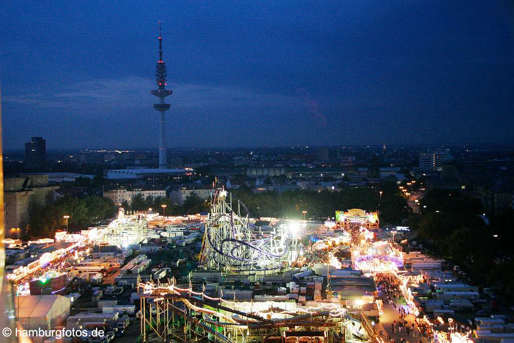 id104679 Hamburg | Hamburger DOM, Heiligengeistfeld, Jahrmarkt, Volksfest, Rummelplatz