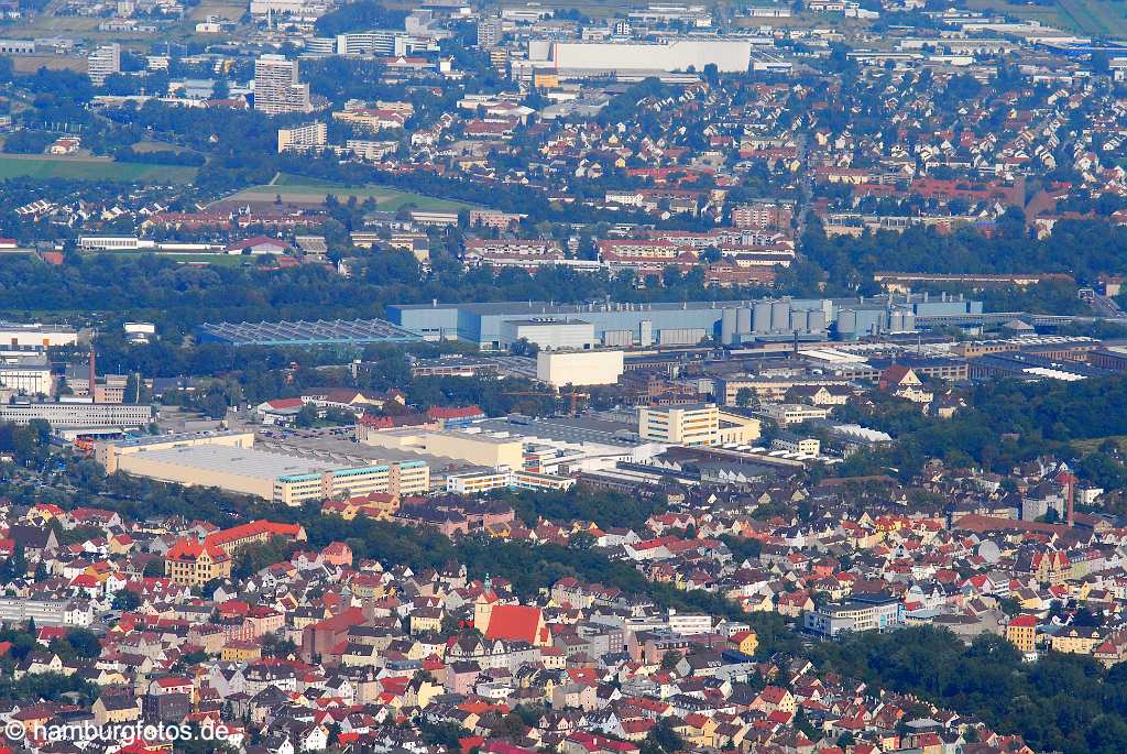 id107136 Augsburg aus der Vogelperspektive | Augsburg from a bird's eye view