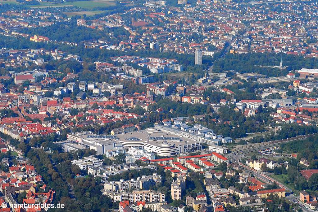 id107146 Augsburg aus der Vogelperspektive | Augsburg from a bird's eye view