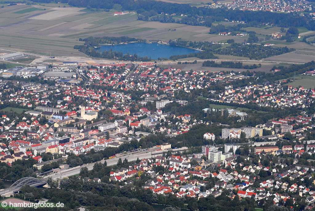 id107151 Augsburg aus der Vogelperspektive | Augsburg from a bird's eye view