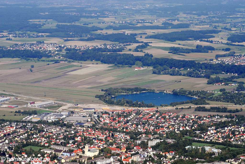 id107153 Augsburg aus der Vogelperspektive | Augsburg from a bird's eye view