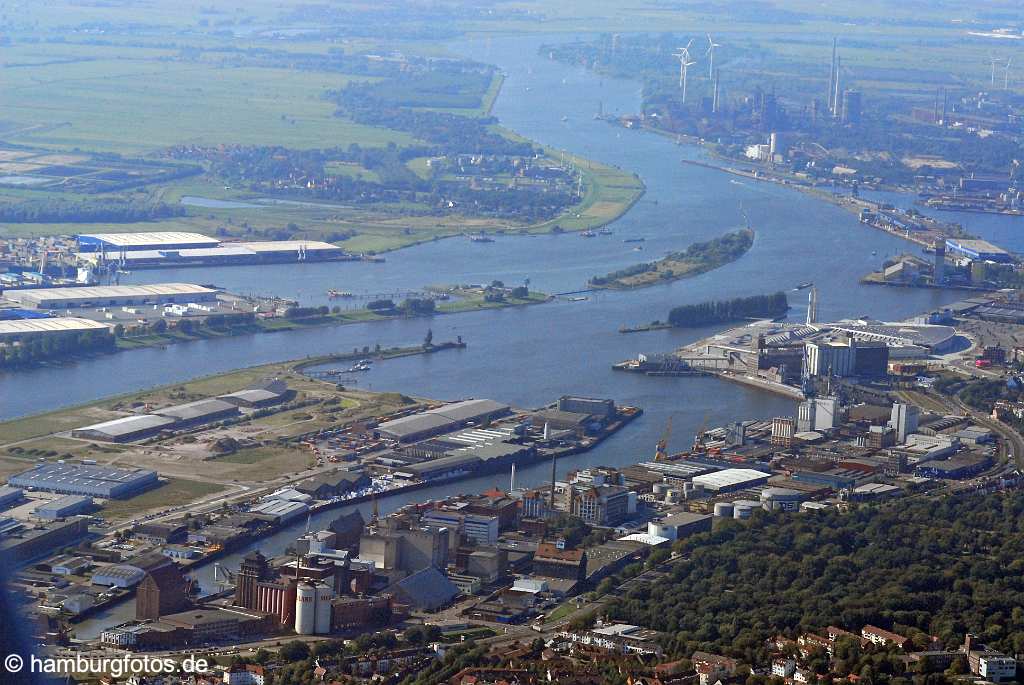 id109030 Bremen aus der Vogelperspektive | Bremen from a bird's eye view, Germany, Deutschland, BRD, Bundesland, Hansestadt Bremen | Luftbild, Luftbilder, Vogelperspektive, bird's eye view, aerial photography, aerial picture, air photo