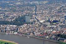 id107476 Düsseldorf am Rhein aus der Vogelperspektive | Duesseldorf from a bird's eye view , aerial photography, aerial picture, aerial pictures, air photo, air photos,...