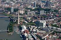 id107823 Düsseldorf am Rhein aus der Vogelperspektive | Duesseldorf from a bird's eye view , aerial photography, aerial picture, aerial pictures, air photo, air photos,...