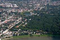 id107849 Düsseldorf am Rhein aus der Vogelperspektive | Duesseldorf from a bird's eye view , aerial photography, aerial picture, aerial pictures, air photo, air photos,...