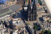 id207536 Köln aus der Vogelperspektive | Cologne from a bird's eye view Kölner DOM, Cathedral of Cologne, aerial photography, aerial picture, aerial pictures, air photo,...