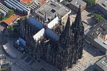 id207543 Köln aus der Vogelperspektive | Cologne from a bird's eye view Kölner DOM, Cathedral of Cologne, aerial photography, aerial picture, aerial pictures, air photo,...