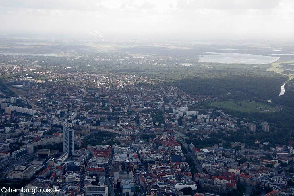 id108149 Leipzig aus der Vogelperspektive | Leipzig from a bird's eye view