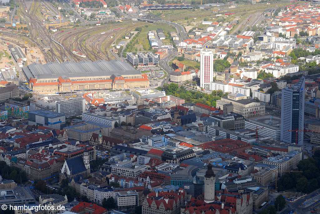 id207256 Leipzig aus der Vogelperspektive | Leipzig from a bird's eye view