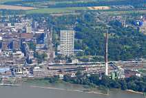 id107504 Leverkusen aus der Vogelperspektive | Leverkusen from a bird's eye view