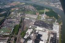 id107857 Leverkusen aus der Vogelperspektive | Leverkusen from a bird's eye view
