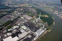 id107859 Leverkusen aus der Vogelperspektive | Leverkusen from a bird's eye view