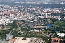 id108040 München an der Isar aus der Vogelperspektive | Munich from a bird's eye view , aerial photography, aerial picture, aerial pictures, air photo, air photos,...