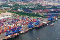 fsy_3129 Luftbild Hamburg | CTA ContainerTerminal Altenwerder
