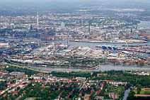 fsy_2993 Luftbild Hamburg | Hamburg aus Sicht Wilhelmsburg