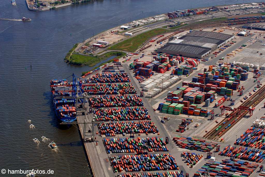 luft658 Luftbild Hamburg | Containerterminal Burchardkai