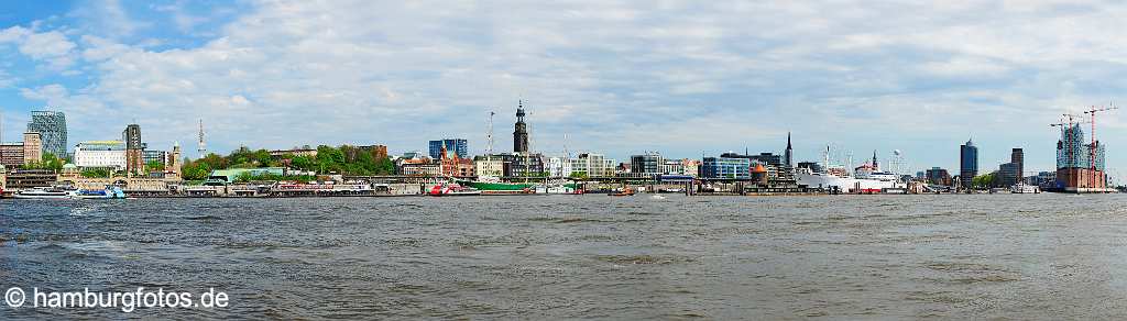 skyline_hamburg_P020 Skyline Hamburg - St. Pauli bis Hafencity