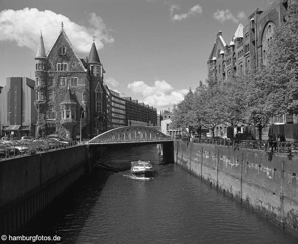 hamburg_schwarzweiss_044 Hamburg, die historische Speicherstadt