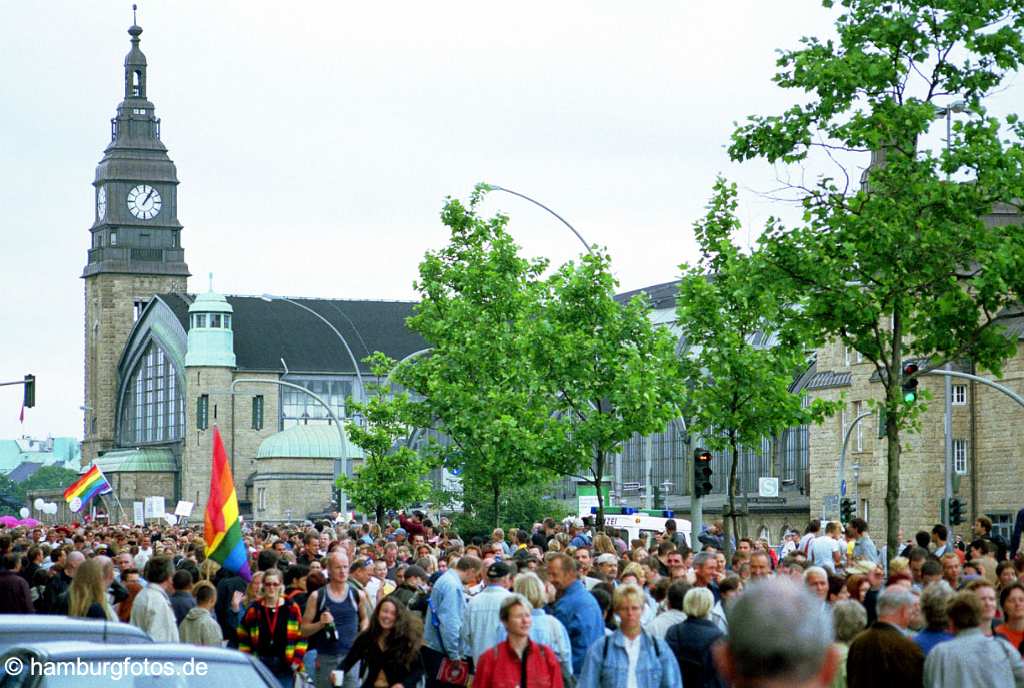 id100093 Der Christopher Street Day durch die Hamburger Innenstadt