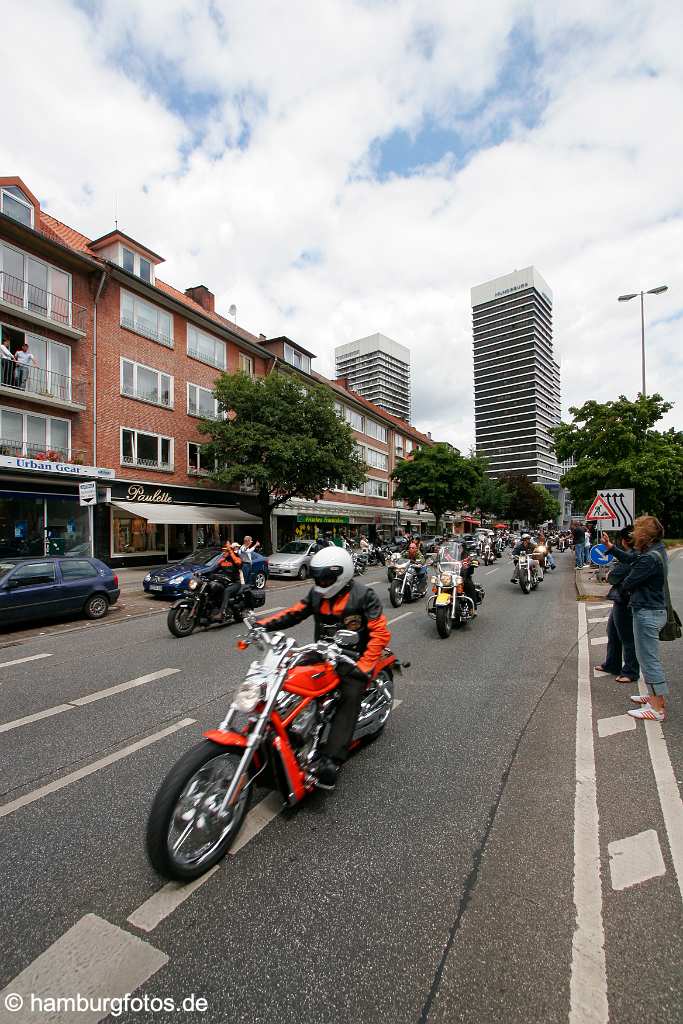 id105862 Hamburg | Harley Davidson Treffen 2005, Mundsburg, Munsburger Damm