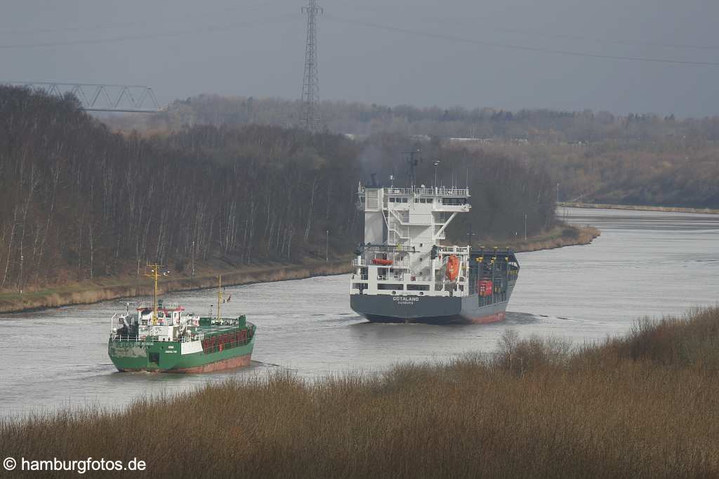 id106769 Schleswig-Holstein | Schiffsverkehr im Nord-Ostsee-Kanal