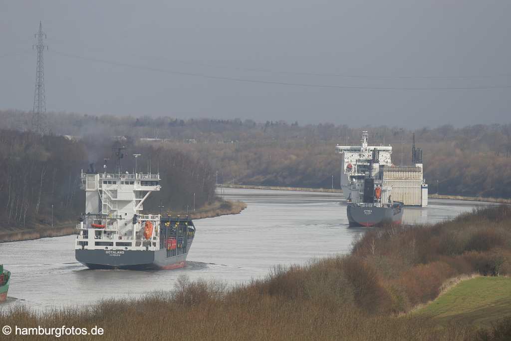 id106770 Schleswig-Holstein | Schiffsverkehr im Nord-Ostsee-Kanal