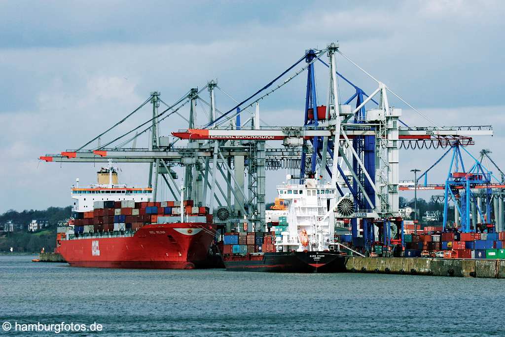 id106786 Hamburg | Containerterminal Waltershof, HHLA, Waltershofer Hafen