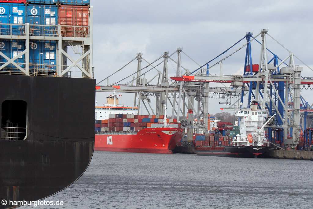 id106787 Hamburg | Containerterminal Waltershof, HHLA, Waltershofer Hafen