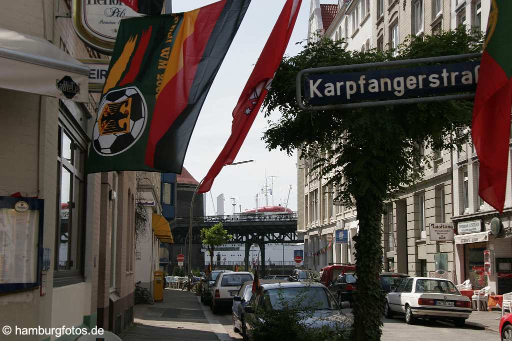 id106882 Hamburg | FIFA WM 2006 im Portugiesen-Viertel