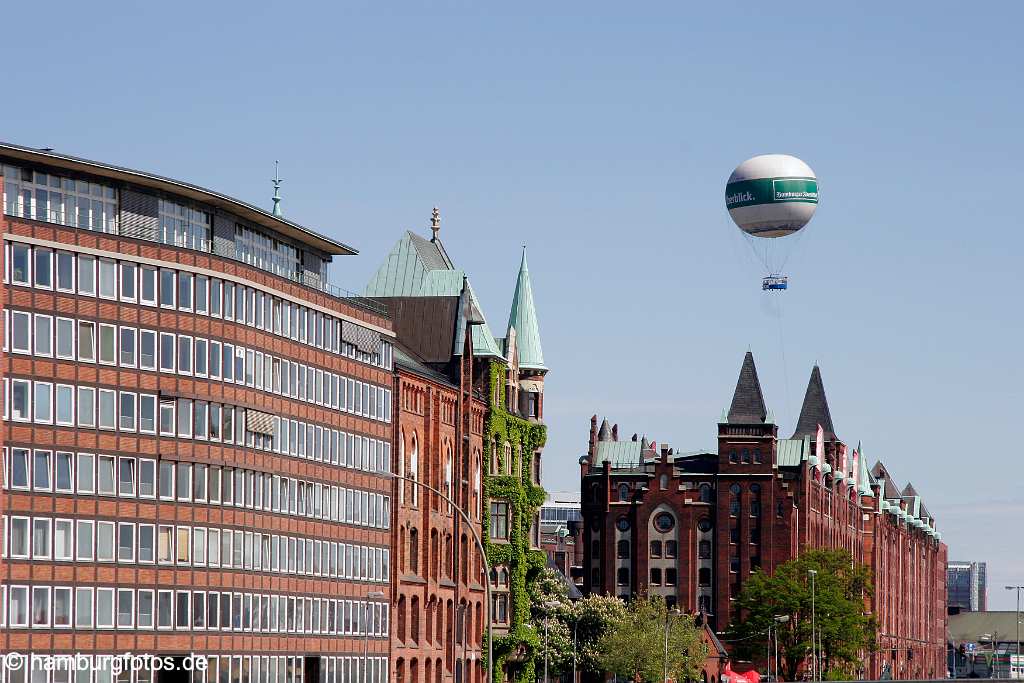 id111651 Hansestadt Hamburg | Speicherstadt mit dem High-Flyer