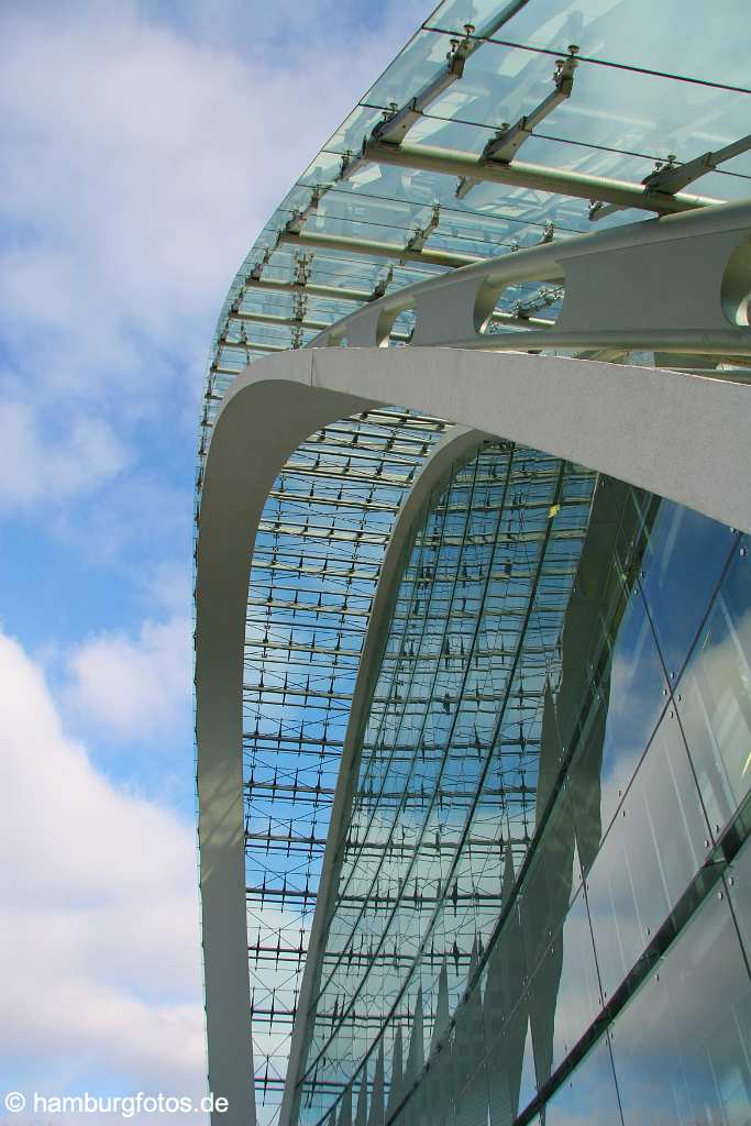 id102643 Berliner Bogen, Anckelmannsplatz, Pumpwerk Stadtentwaesserung, Architektur Hamburg, Hansestadt, Medienstadt, Buerogebaeude, Glasbau